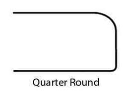 Countertop Edge Profile - Quarter Round