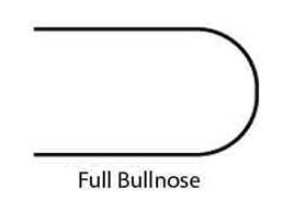 Countertop Edge Profile - Full Bullnose