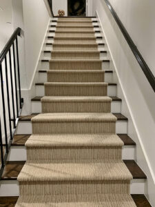 Stairway carpet runner | Color Interiors