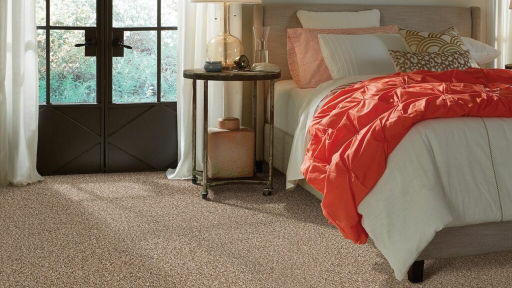 Bedroom carpet flooring | Color Interiors