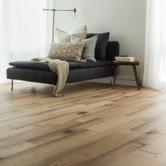 Bedroom hardwood flooring | Color Interiors