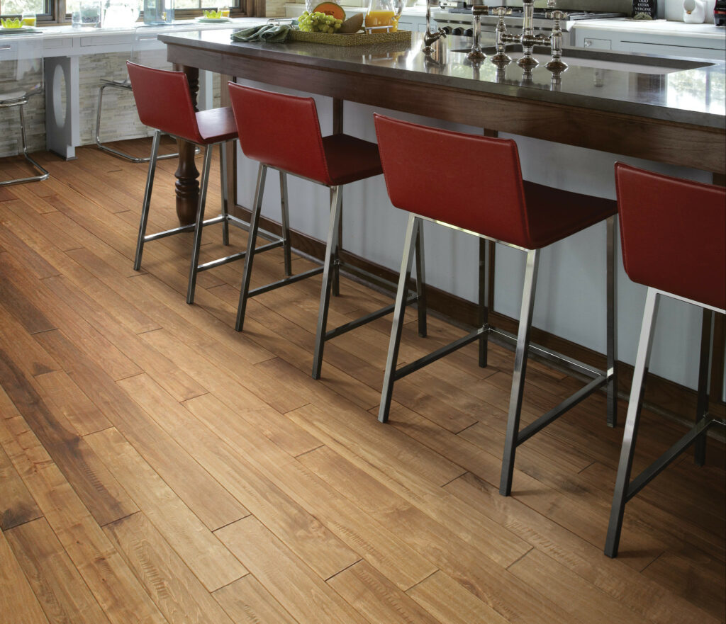 Hardwood flooring