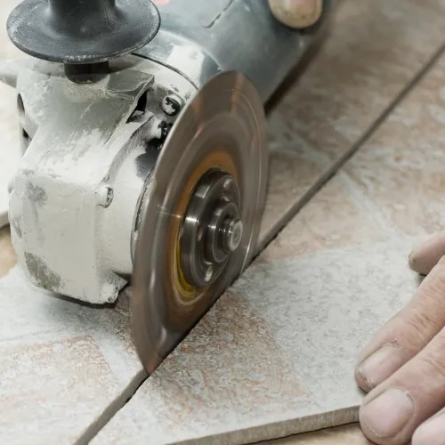 On-TileFlooring-InstallationDay Tile Installation | Color Interiors