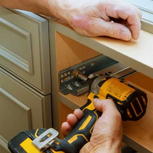 on-cabinet-installatio-img Cabinet Installation | Color Interiors